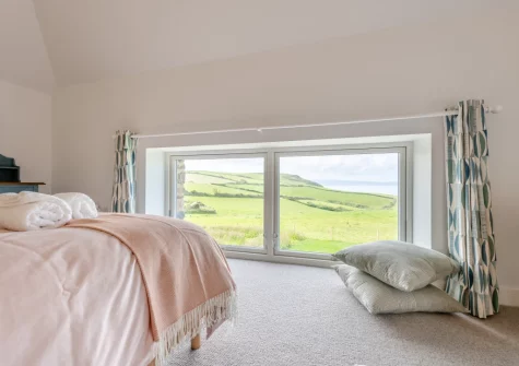 Bedroom #1 at Kingsland Barn, Greencliff Farm, Abbotsham