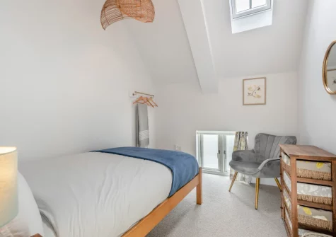 Bedroom #2 at Kingsland Barn, Greencliff Farm, Abbotsham