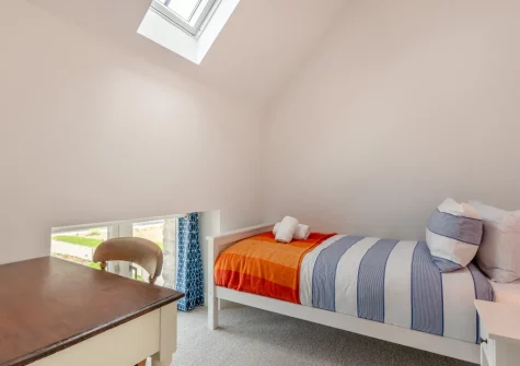 Bedroom #3 at Kingsland Barn, Greencliff Farm, Abbotsham