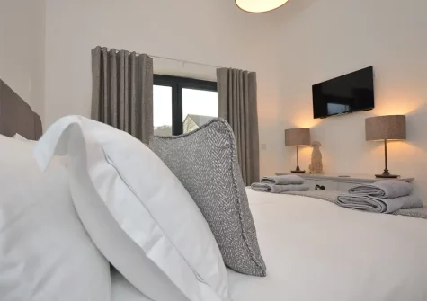 Bedroom #1 at Kipling House, Westward Ho!
