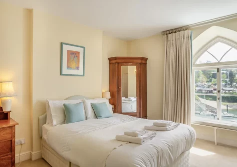 Bedroom #2 at Kits House at Mixtow Creek, Lanteglos