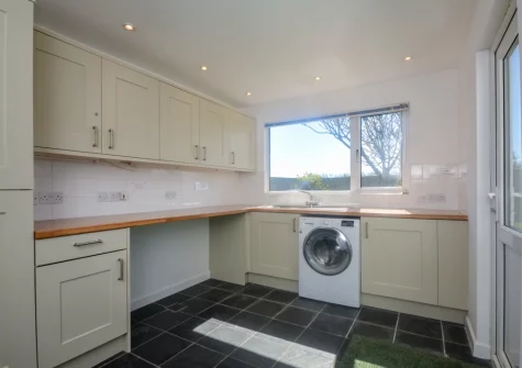 The utility room at Kittiwake, Constantine Bay