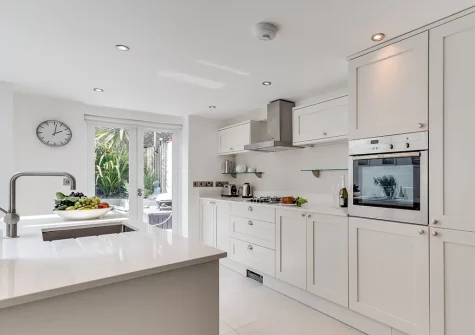 The kitchen at Kittiwake, Padstow