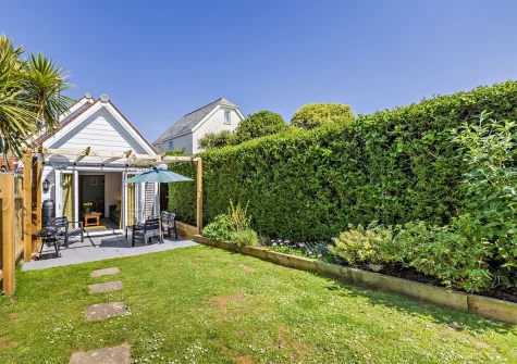 The garden at Klys Cottage, Bude