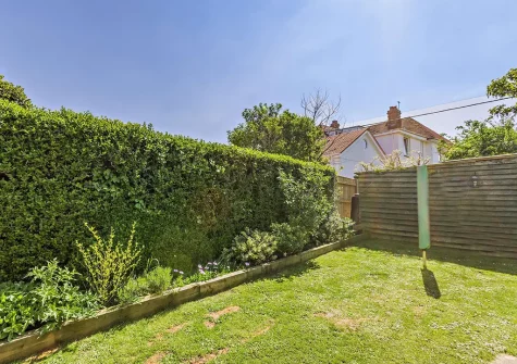The garden at Klys Cottage, Bude