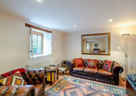 The snug at Knaworthy, Frithelstock Stone