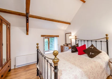 Bedroom #2 at Knaworthy, Frithelstock Stone