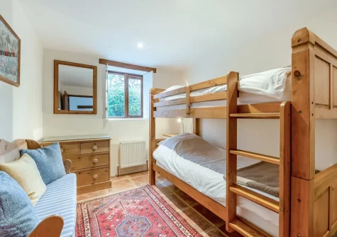 Bedroom #5 at Knaworthy, Frithelstock Stone