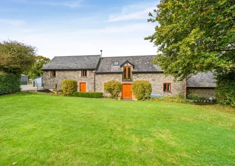 The garden at Knaworthy, Frithelstock Stone