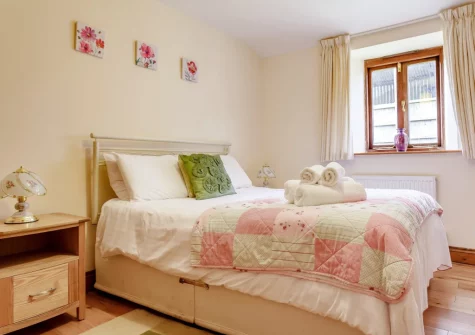Bedroom #2 at Knights Cottage, Lamorna