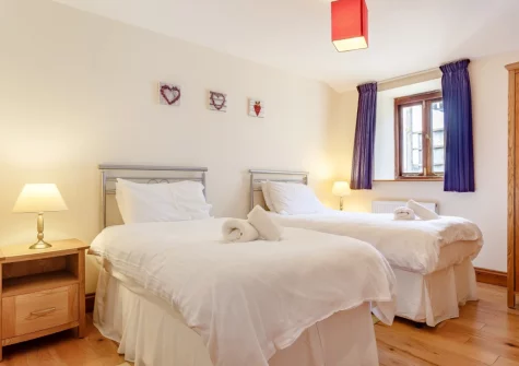 Bedroom #3 at Knights Cottage, Lamorna