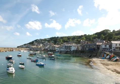 The quaint harbour village of Mousehole is just a short drive from the cottage