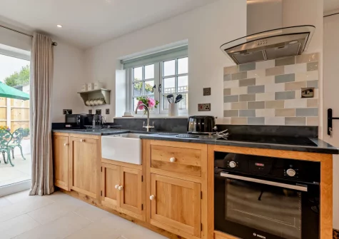 The kitchen at Kosi Kot, South Molton