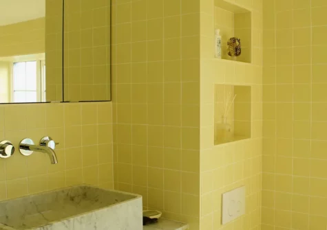 The bathroom at La Loggia, St Ives
