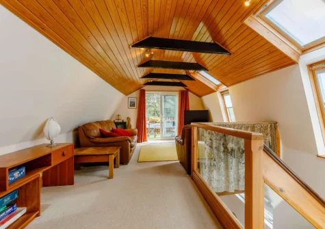 The living room at Lakenham Lodge, Northam