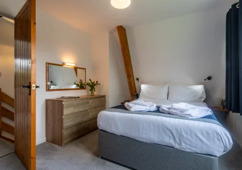 Bedroom #1 at Lakeside Haven, Kilkhampton