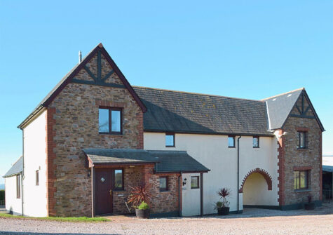 Outside Lambs Gate, Newbarn Farm, Collaton St Mary
