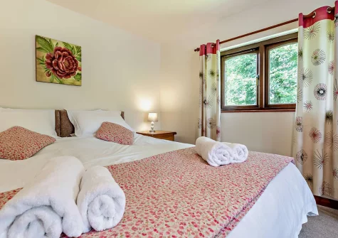 Bedroom #1 at Lamerton Barn, Holsworthy