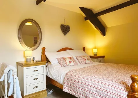 Bedroom #2 at Lamerton Barn, Holsworthy