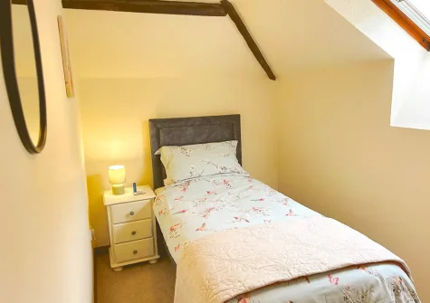 Bedroom #4 at Lamerton Barn, Holsworthy