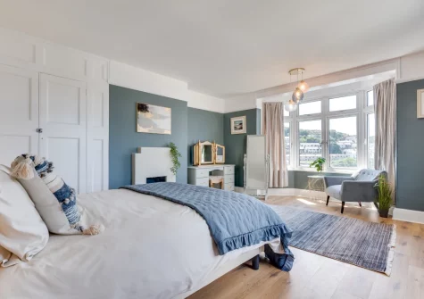 Bedroom #1 at Lamorna, Looe