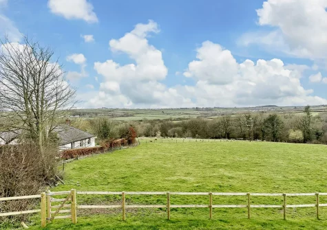 Enjoy far reaching countryside views when you stay at Lane Barton Stables, Woolfardisworthy