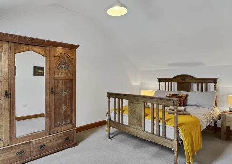 Bedroom #2 at Lane End Cottage, North Molton