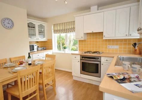 The kitchen & dining area at Lane Head, Croyde