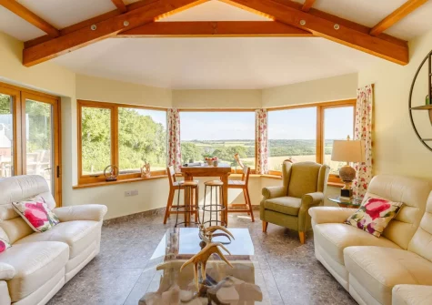 The second living room at Langdon House, Jacobstow
