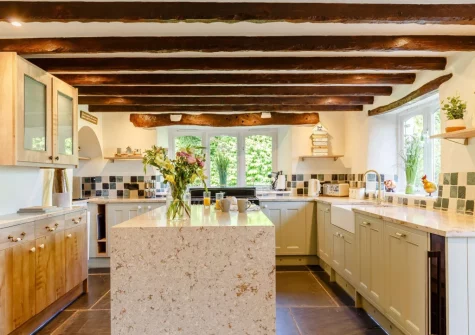 The kitchen at Langdon House, Jacobstow
