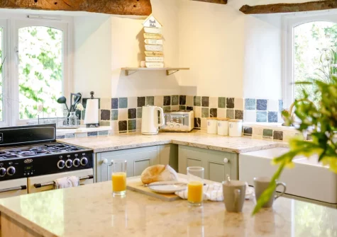 The kitchen at Langdon House, Jacobstow