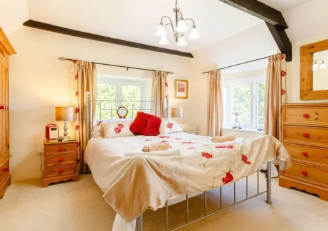 Bedroom #1 at Langdon House, Jacobstow