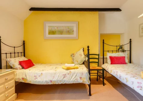 Bedroom #3 at Langdon House, Jacobstow