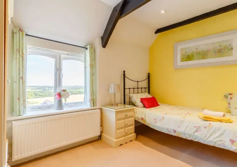 Bedroom #3 at Langdon House, Jacobstow