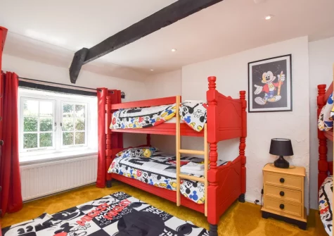 Bedroom #4 at Langdon House, Jacobstow