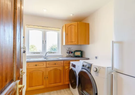 The utility room at Langdon House, Jacobstow