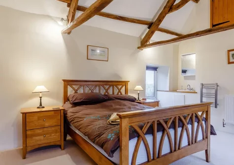Bedroom #1 at Lantern Cross Cottage, Beaford