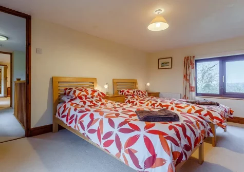 Bedroom #4 at Lantern Cross Cottage, Beaford