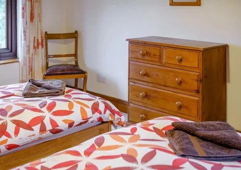Bedroom #4 at Lantern Cross Cottage, Beaford