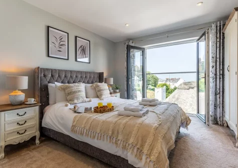Bedroom #1 at Lantern View, Ilfracombe