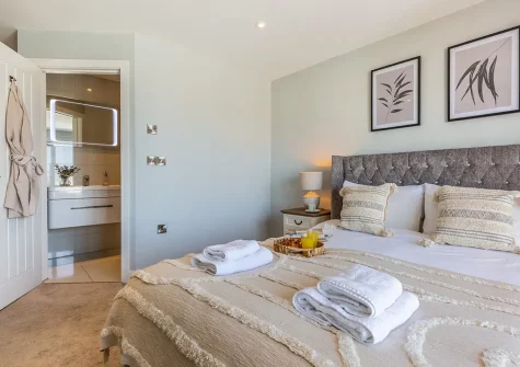 Bedroom #1 at Lantern View, Ilfracombe