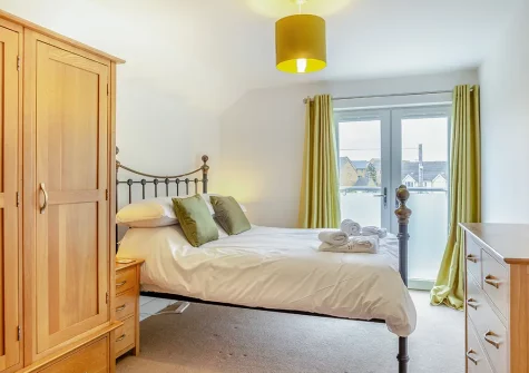 Bedroom #3 at Lanveans, Bude