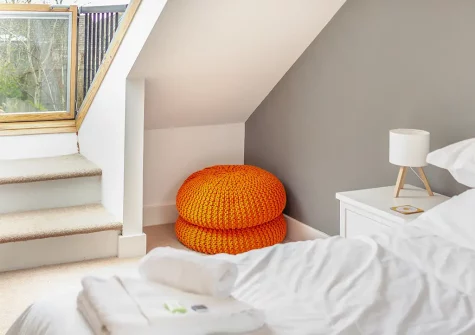 Bedroom #4 at Lanveans, Bude