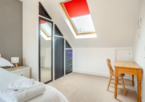 Bedroom #4 at Lanveans, Bude