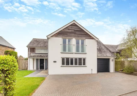 Lanveans is a stunning Cornish home with luxury features throughout including a wood burner