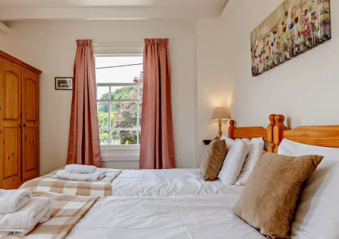 Bedroom #2 at Lanyons Cottage, Coombe