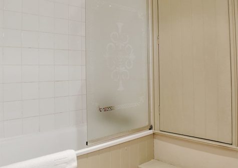 Bedroom #2 en-suite at Lavender Cottage, Snodwell Farm, Cotleigh