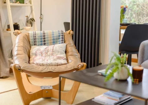 The living area at Leadengate Fields, Croyde