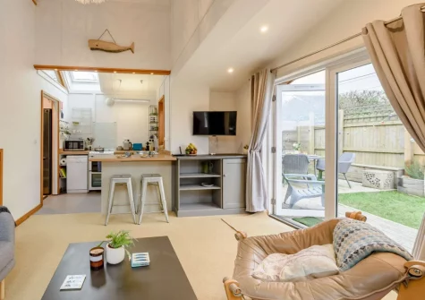 The living area at Leadengate Fields, Croyde