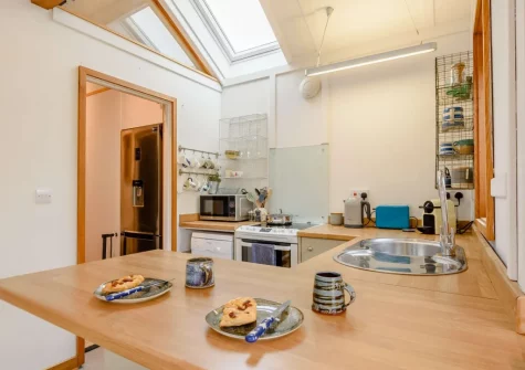 The kitchen at Leadengate Fields, Croyde